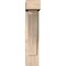 Ekena Millwork Thorton Block Smooth Bracket w/ Offset Brace, Douglas Fir, 5 1/2"W x 14"D x 26"H BKT0604X14X26THR05SDF - alternate 2